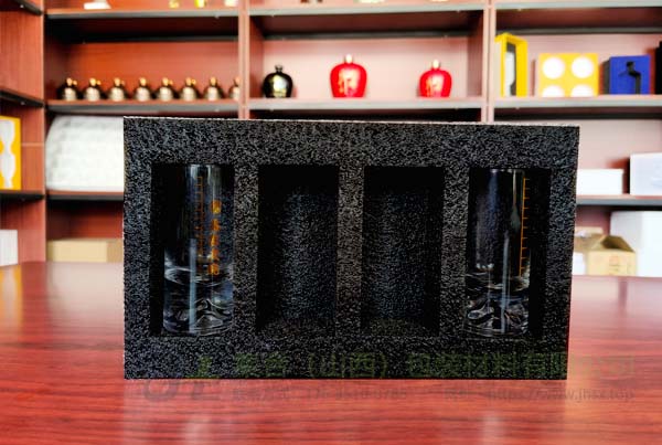 供應山西祁縣珍珠棉集合包裝免費設計打樣玻璃器皿珍珠棉托盤